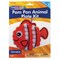 Creativity Street Pom Pon Animal Plate Kit, Clownfish, 7.5'' x 8'' x 1'', 6PK PAC5714 - alternate 2
